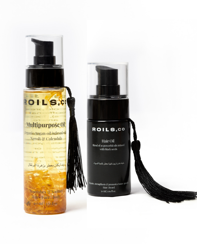 50 ml hair oil treatment + 100 ml multi-purpose oil